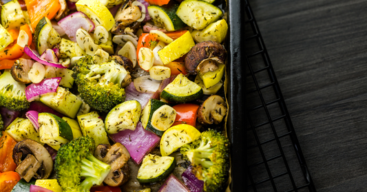 Homely Roasted Seasonal Vegetable Tray